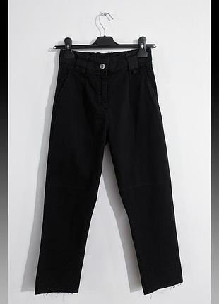 Джинсы с высокой посадкой bershka denim jeans