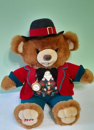 Игрушка мишка мягкая teddy bear lane christmas 1994 г.