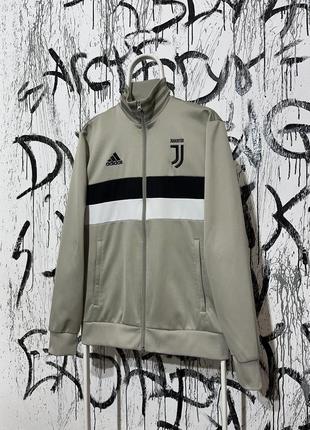 Олимпийка кофта adidas juventus, оригинал, высокое горло, футбол, удобное2 фото