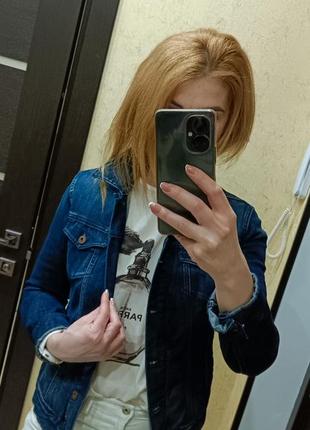 Шикарна джинсова куртка mavi2 фото