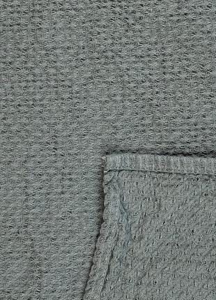 Полотенце льняное банное суфле серый 140х703 фото