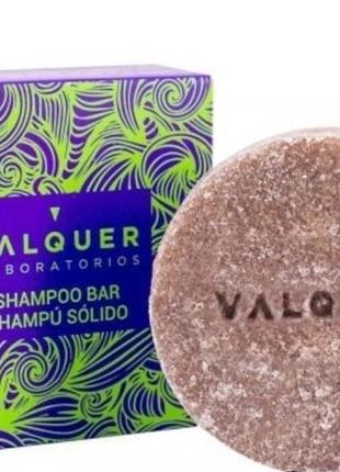 Твердий шампунь з екстрактом чорниці та авокадо valquer luxe shampoo bar with blueberry and avocado extract 50г1 фото