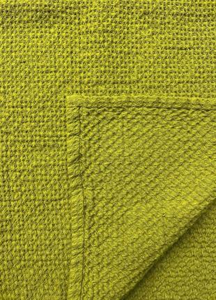 Полотенце льняное банное суфле зеленый 40х703 фото