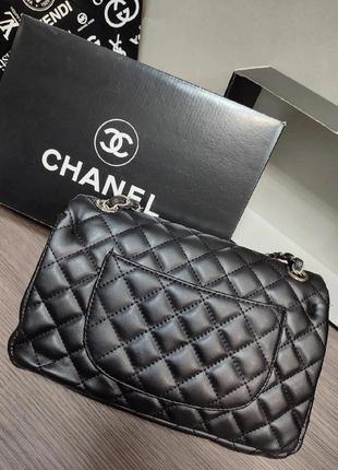 Женская сумка средняя черная женская сумка в стиле? шаннель ✨под стиль chanel5 фото