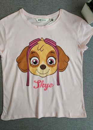 Футболка для девочки h&amp;m 8-10 лет