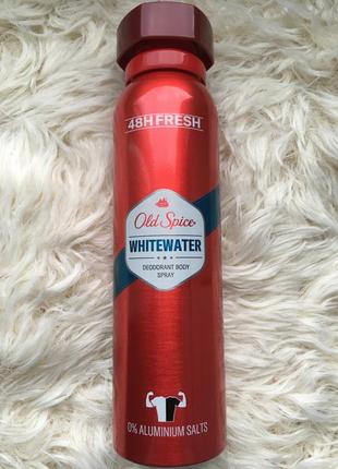 Old spice whitewater аэрозольный дезодорант спрей для тела мужской для мужчин 150 мл1 фото
