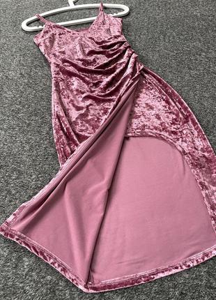 Женское шикарное бархатное платье сарафан missue4 фото