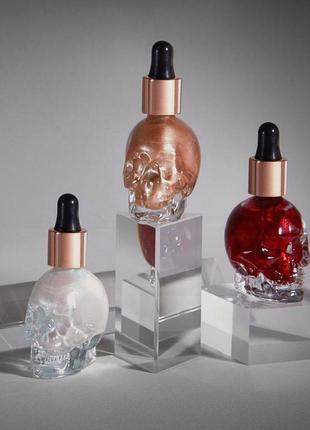 Хайлайтер makeup revolution halloween skull highlighter "creature of the night"1 фото