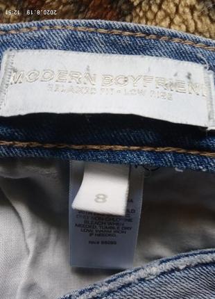 (297) гарні стрейчеві рвані джинси express jeans/розмір 85 фото