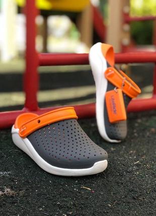 Купить дитячі крокси crocs literide kids сабо крокс1 фото