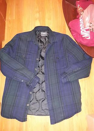 Куртка сорочка в карту