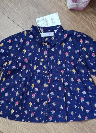 Блуза-сорочка zara, 2-3 роки (98см)