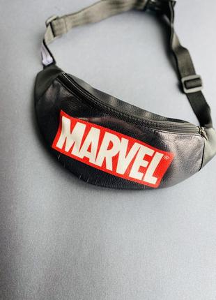 Поясна сумка , бананка , сумка на пояс , барижка барсетка марвел