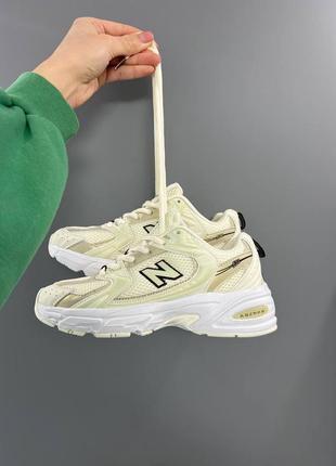 Кроссовки new balance 530 golden white