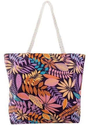 Женская пляжная тканевая сумка valiria fashion 3detal18-64 фото