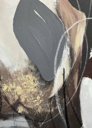 Интерьерная картина хлопок 3