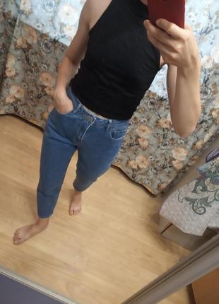 Красивый кружевной базовый кроп топ от stradivarius размер