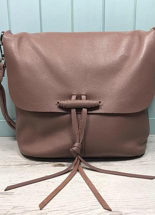 Женская кожаная сумка galanty голубая черная серая розовая жіноча шкіряна чорна