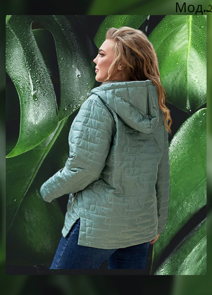 Женская весенняя демисезонная стильная куртка весна осень красная зеленая оливка на весну деми батал больших размеров9 фото