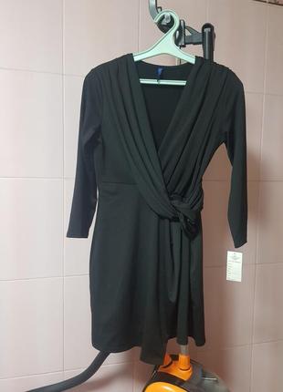 Платье черное женское новое м элтекс обмен обмен1 фото