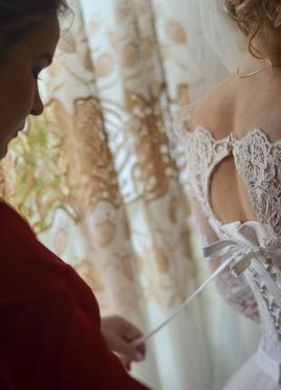 Свадебное платье размер 42-442 фото