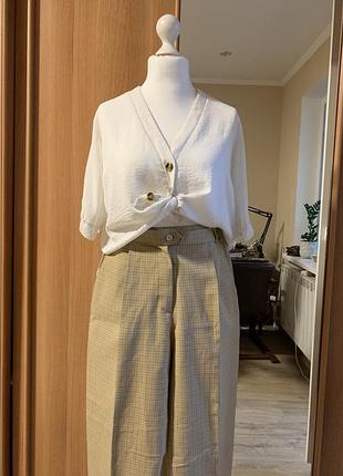 Клетчатые брюки 👖 5