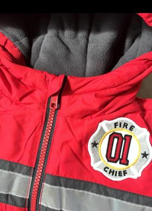 Нова шикарна тепла дитяча куртка gymboree usa3 фото