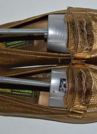 Туфли лофери кожа mandolesi італія размер 41 42,туфлі шкіра9 фото
