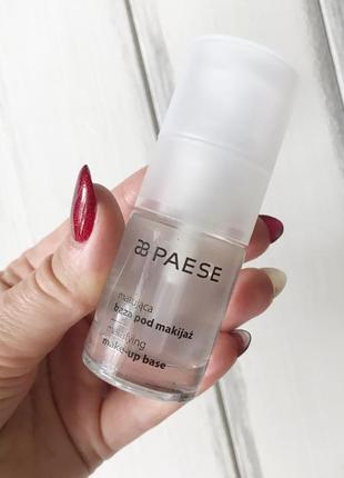 База под макияж матирующая (mattifying make-up base) paese