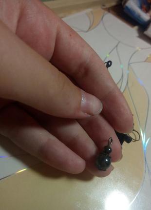 Набор комплект серьг сережек