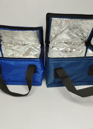 Термосумка плотная для обедов сумка-холодильник термобокс для еды, лекарств 5.5л9 фото