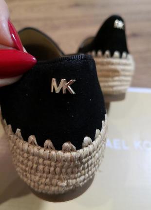 1, лофери сліпони замша michael kors bahia розмір eur 38 us 7 за устілкою 23,5-24 см майкл корс оригінал5 фото