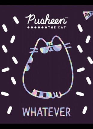 Зошит yes а5 pusheen fabulous 24 аркуші клітинка 5 дизайнів (765235)4 фото