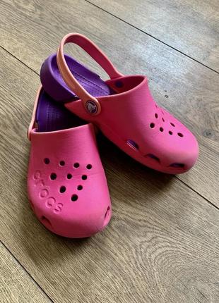 Кроксы сабо шлёпанцы сланцы босоножки crocs (оригинал)2 фото