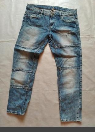 Брендовые укороченные джинсы капри бриджи