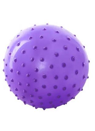 Мяч массажный ms 0021, 3 дюйма (фиолетовый)1 фото