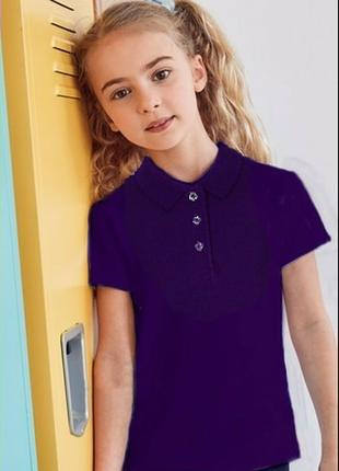 Новые футболки тенниски поло с коротким рукавом для девочки george р. 10-11, 11-12, 12-13, 13-14 лет