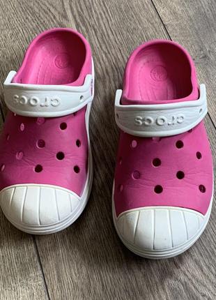 Кроксы сабо шлёпанцы сланцы босоножки crocs bump it clog (оригинал)1 фото