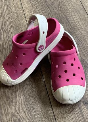 Кроксы сабо шлёпанцы сланцы босоножки crocs bump it clog (оригинал)2 фото