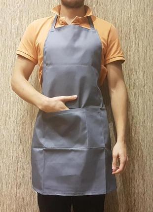 Фартук спецодежда , для продавца, грузчика, ткань плотная х/б