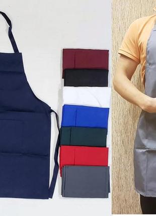 Фартук спецодежда , для продавца, грузчика, ткань плотная х/б