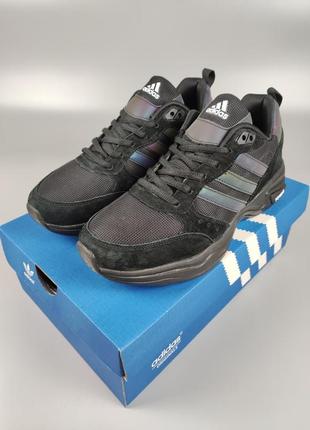 Мужские кроссовки adidas y3wxs neon black