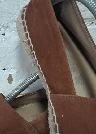 Шикарные кожаные эспадрильи от tamaris5 фото