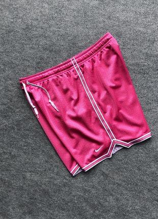 Спортивні шорти nike w dri-fit training shorts pink1 фото