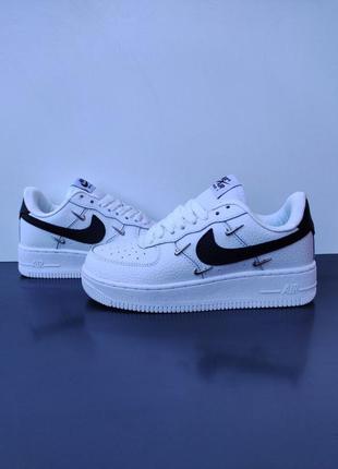 Кроссовки nike air force lx white&amp;black7 фото