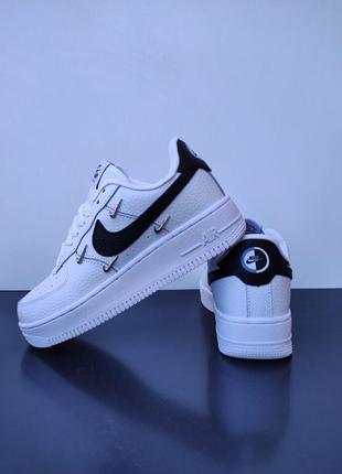 Кроссовки nike air force lx white&amp;black8 фото