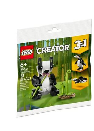 Lego creator 3в1 панда кит пингвин1 фото