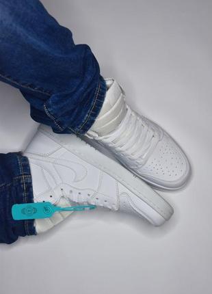 Nike air jordan 1 hihg triple white