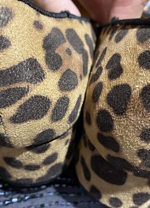 Зручні леопардові балетки туфлі10 фото