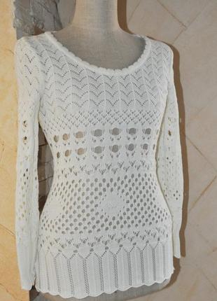 Красивый вязаный пуловер bodyflirt от bonprix на укр 46 р